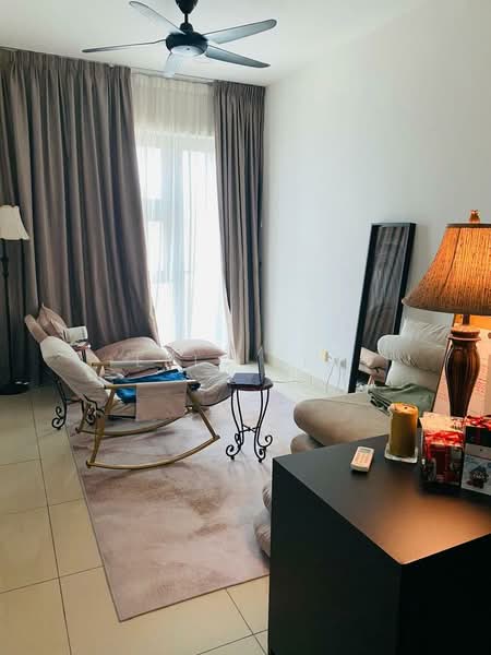 Service Residence for Sale at Pacific Star - Eric Lim - Living Room - PropertyGuru.com.my