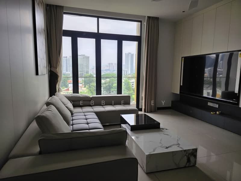 Kondominium untuk Disewa di Impression U-Thant - Debbie Tey - Living Room - PropertyGuru.com.my