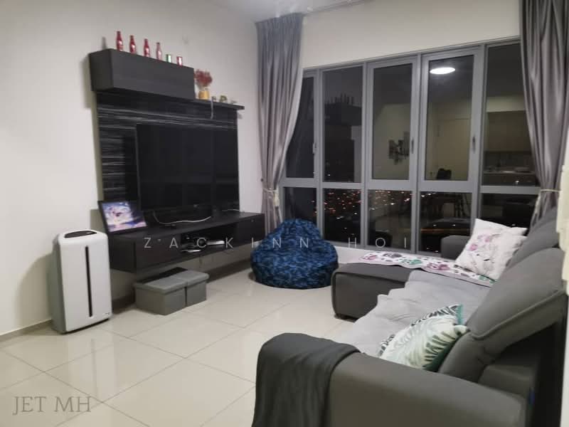 Service Residence for Sale at Gravit8, Klang - Zackinn Hoi - Living Room - PropertyGuru.com.my