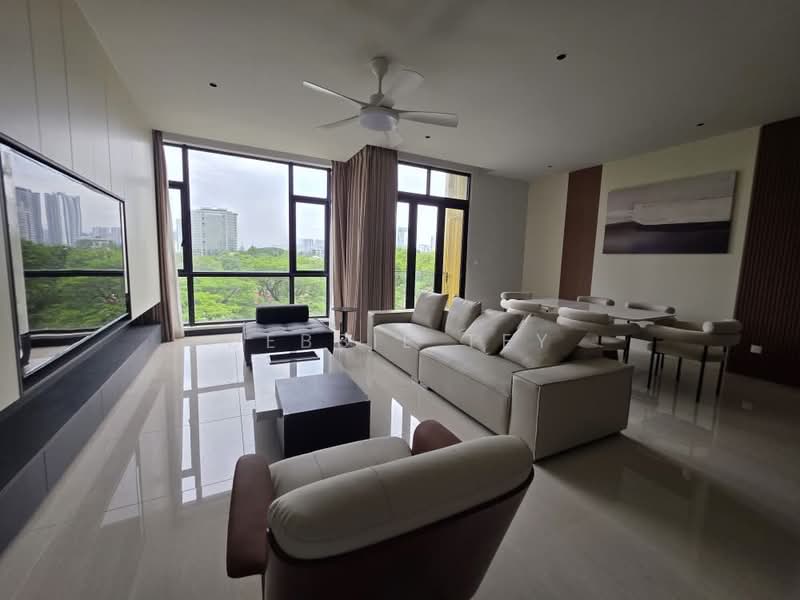 Kondominium untuk Disewa di Impression U-Thant - Debbie Tey - Living Room - PropertyGuru.com.my