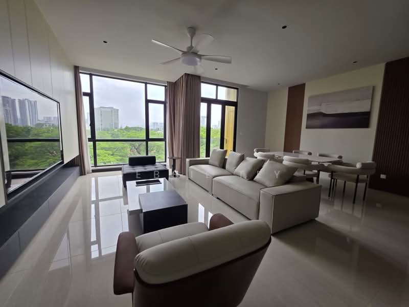 Kondominium untuk Disewa di Impression U-Thant - Debbie Tey - Living Room - PropertyGuru.com.my