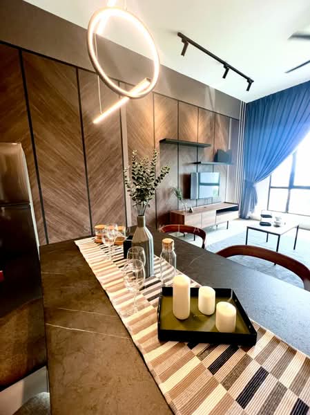 Service Residence for Rent at Tulip Residence - SAM KIAT - Living Room - PropertyGuru.com.my
