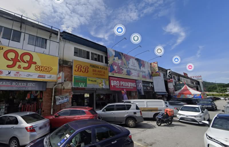 Shop for Rent in Taman Melawati (Ulu Kelang) - Aw Qi Fan - Exterior - PropertyGuru.com.my