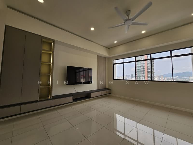 Kondominium untuk Dijual di Logan Residency (Logan Mansion) - Varian Saw - Living Room - PropertyGuru.com.my