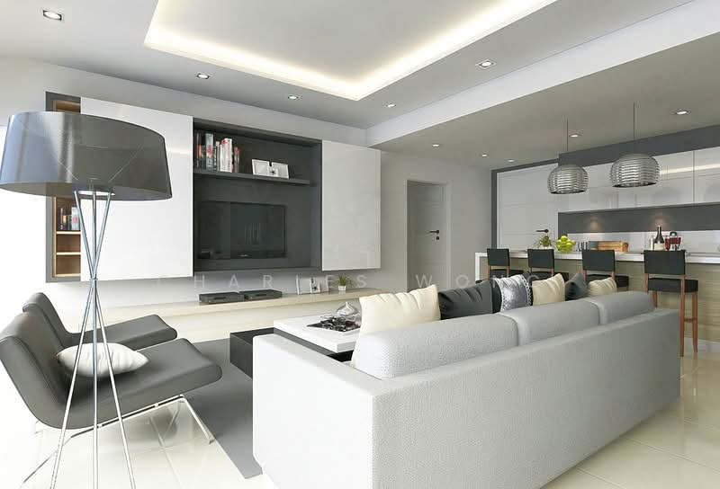 Condominium for Sale at Ayanna Resort Residences - Charles Wong - Living Room - PropertyGuru.com.my