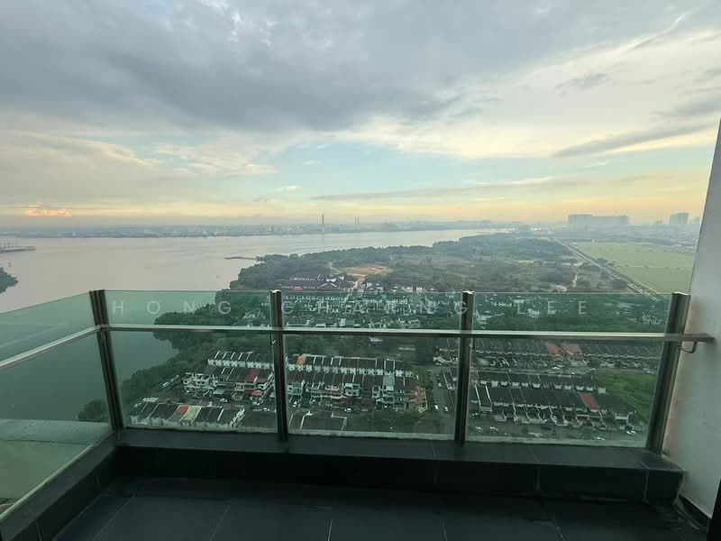Servis Apartment untuk Disewa di Wave @ Marina Cove - Hong Charng Lee - Balcony - PropertyGuru.com.my