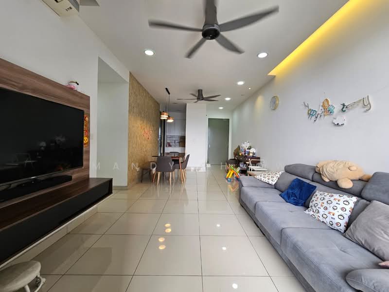Servis Apartment untuk Disewa di LakePark Residence @ KL North - Mandy Cheow - Living Room - PropertyGuru.com.my