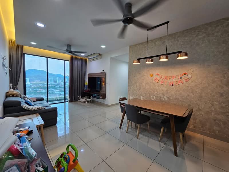 Servis Apartment untuk Disewa di LakePark Residence @ KL North - Mandy Cheow - Living Room - PropertyGuru.com.my