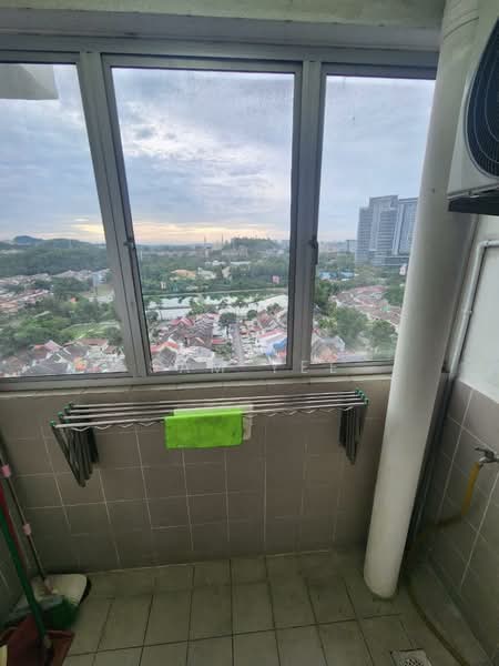 Servis Apartment untuk Disewa di Avelon Tower @ Plaza Medan Putra - Sam Yee - Balcony - PropertyGuru.com.my