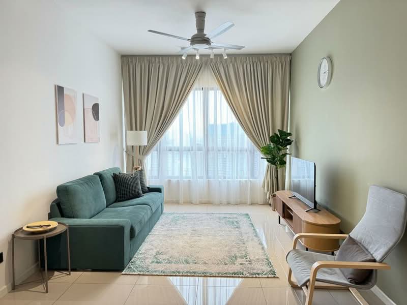 Servis Apartment untuk Disewa di Duta Park Residences - Jett Goh - Living Room - PropertyGuru.com.my
