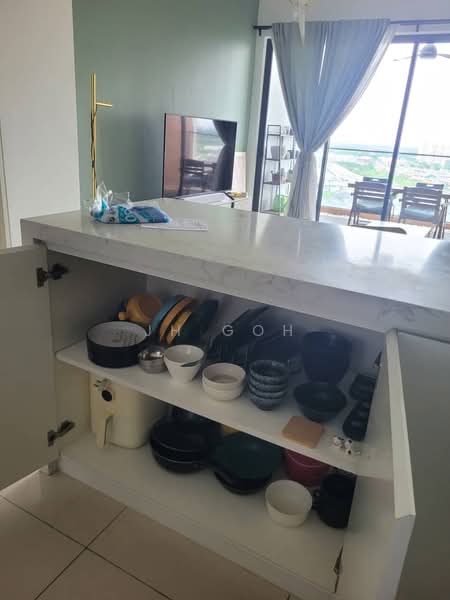Kondominium untuk Disewa di The Parque Residences - JH Goh - Kitchen - PropertyGuru.com.my