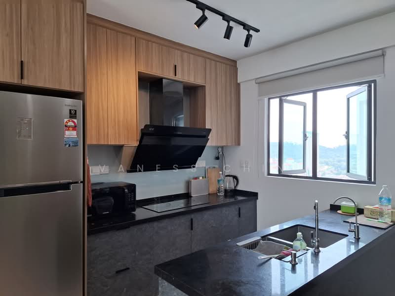 Servis Apartment untuk Disewa di Avara - Vaness Chin - Kitchen - PropertyGuru.com.my