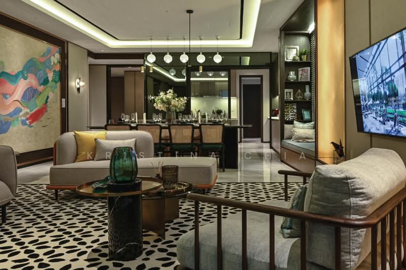 Condominium for Sale at The MINH - Kristina Chia - Living Room - PropertyGuru.com.my