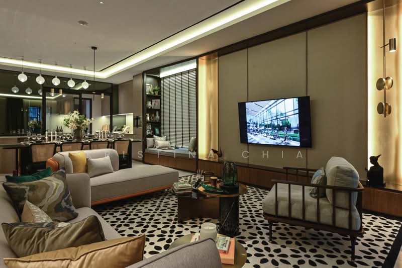 Condominium for Sale at The MINH - Kristina Chia - Living Room - PropertyGuru.com.my