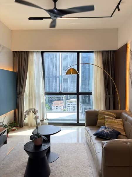Service Residence for Rent at TRX Residences - Winnie Teh - Living Room - PropertyGuru.com.my
