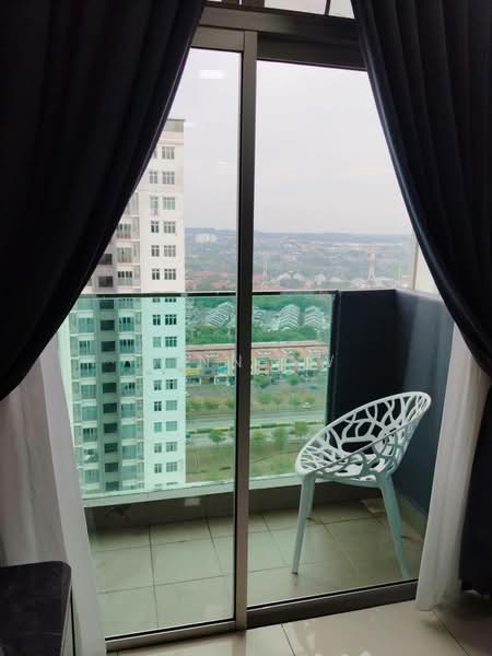 Service Residence for Sale at Meridin Bayvue @ Sierra Perdana - Finn Aw - Balcony - PropertyGuru.com.my