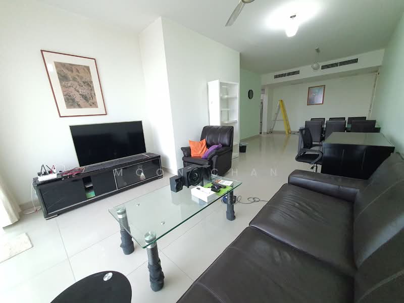 Service Residence for Sale at Solaris Dutamas - Moon Chan - Living Room - PropertyGuru.com.my