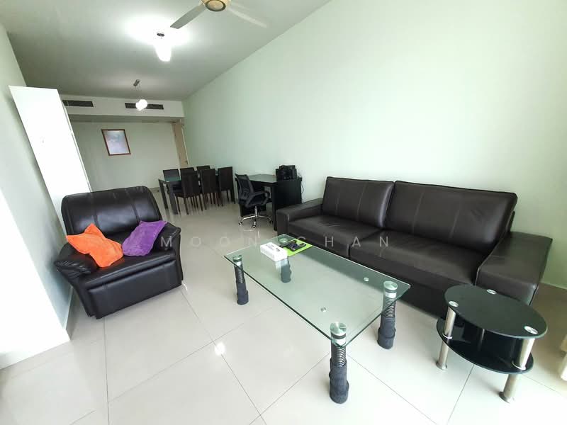 Service Residence for Sale at Solaris Dutamas - Moon Chan - Living Room - PropertyGuru.com.my