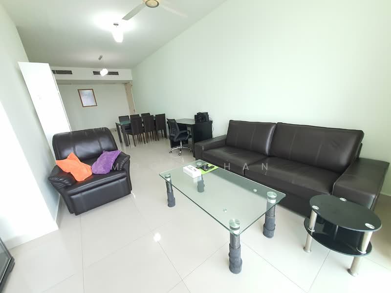 Servis Apartment untuk Dijual di Solaris Dutamas - Moon Chan - Living Room - PropertyGuru.com.my