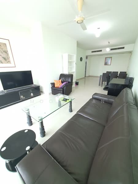 Service Residence for Sale at Solaris Dutamas - Moon Chan - Living Room - PropertyGuru.com.my