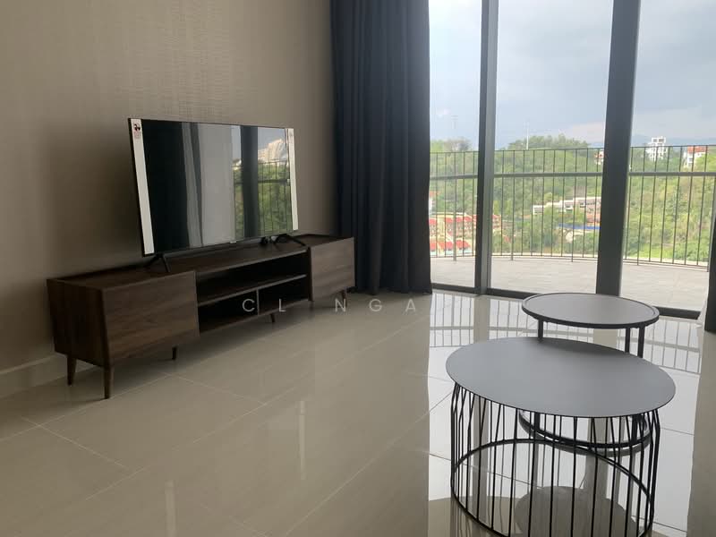 Servis Apartment untuk Disewa di Senada Residence @ KLGCC Resort - CL Ngan - Living Room - PropertyGuru.com.my