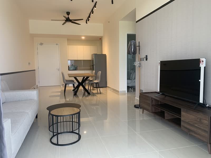 Servis Apartment untuk Disewa di Senada Residence @ KLGCC Resort - CL Ngan - Living Room - PropertyGuru.com.my