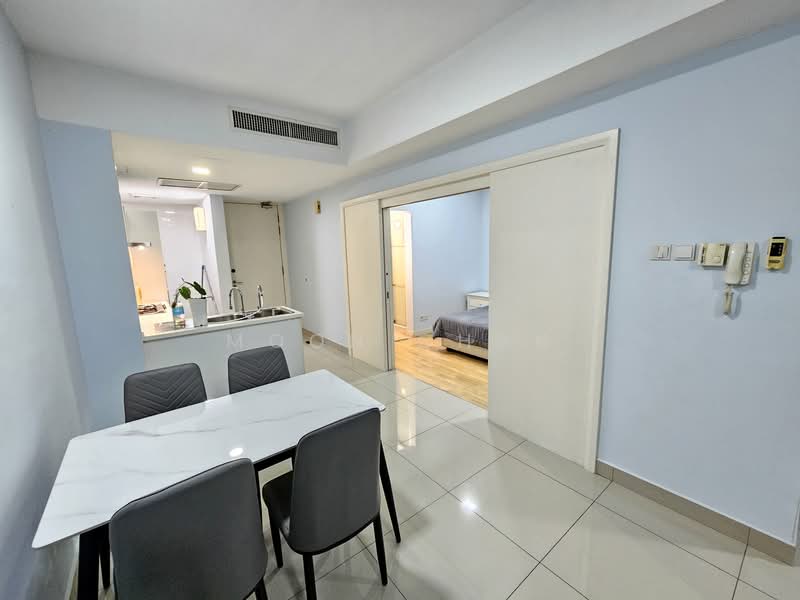 Servis Apartment untuk Disewa di Solaris Dutamas - Moon Chan - Dining Room - PropertyGuru.com.my