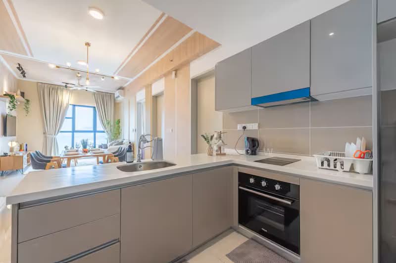 Servis Apartment untuk Dijual di Trion @ KL - Cliff Siow - Kitchen - PropertyGuru.com.my