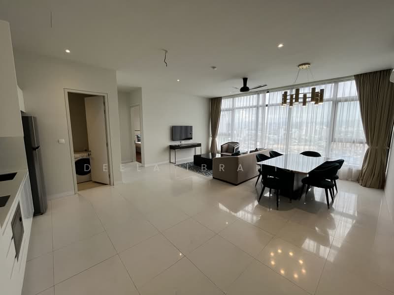 Servis Apartment untuk Disewa di Oxford Residences @ Pavilion Embassy - Deela Ibrahim - Living Room - PropertyGuru.com.my
