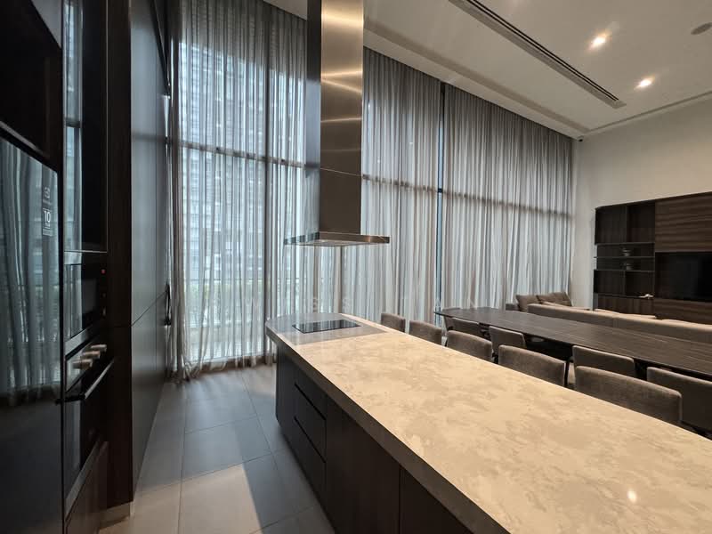 Service Residence for Rent at 10 Stonor - Swiss Tan - Kitchen - PropertyGuru.com.my