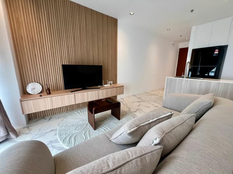 Service Residence for Rent at Lumi Tropicana - Lucas Chiew - Living Room - PropertyGuru.com.my