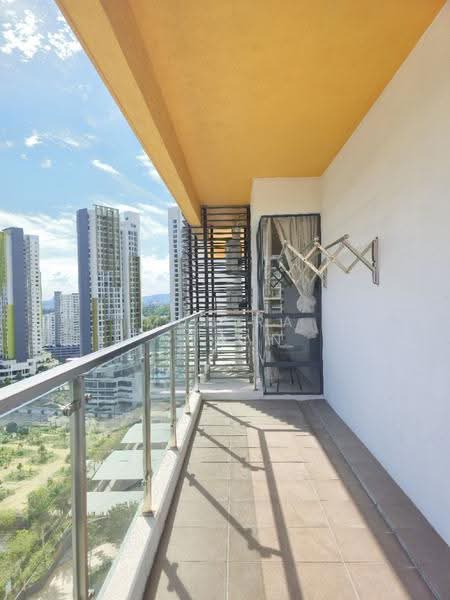 Kondominium untuk Dijual di Oasis 2 Residence - Munira Adnan - Balcony - PropertyGuru.com.my