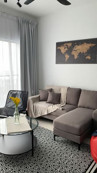 Kondominium untuk Disewa di Platinum Splendor Residence - Jet Tan - Living Room - PropertyGuru.com.my