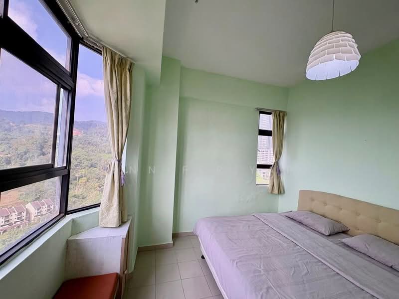 Apartment for Sale at Kempas Apartment - Jennifer Yap - Master bedroom - PropertyGuru.com.my