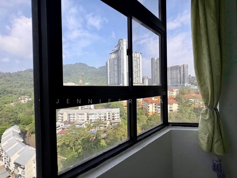 Apartment for Sale at Kempas Apartment - Jennifer Yap - View from 3rd bedroom - PropertyGuru.com.my