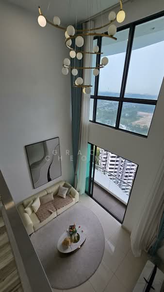 Service Residence for Sale at The M @ Medini Macrolink - Grace Cheong - Living Room - PropertyGuru.com.my