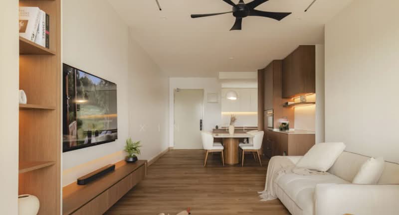 Kondominium untuk Dijual di Mirage By The Lake - Xin Nee - Living Room - PropertyGuru.com.my