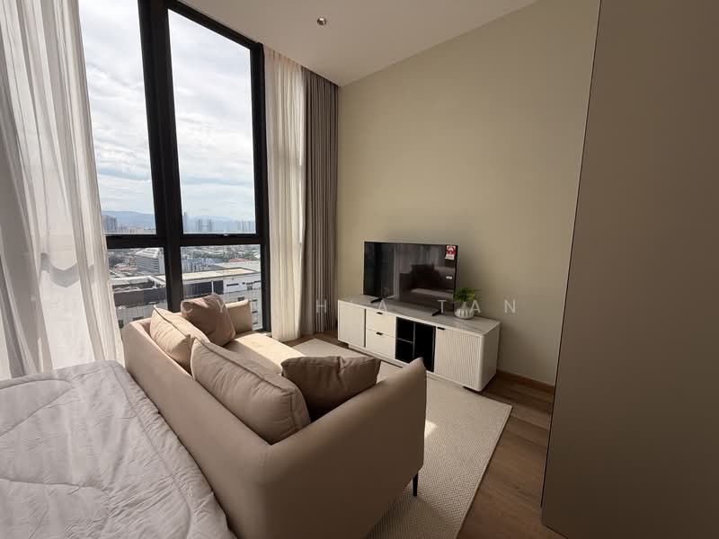 Service Residence for Rent at Armani Raja Uda - CYNTHIA TAN - Living Room - PropertyGuru.com.my