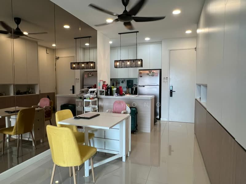 Servis Apartment untuk Disewa di Danau Kota - Jay Yong - Living Room - PropertyGuru.com.my