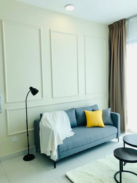 Servis Apartment untuk Disewa di Greenfield Residence - Koo Ying Kang - Living Room - PropertyGuru.com.my