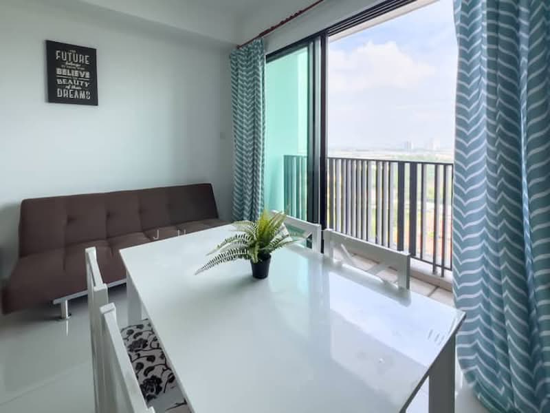 Service Residence for Rent at i-SOHO @ i-City - Justin Tan - Living Room - PropertyGuru.com.my