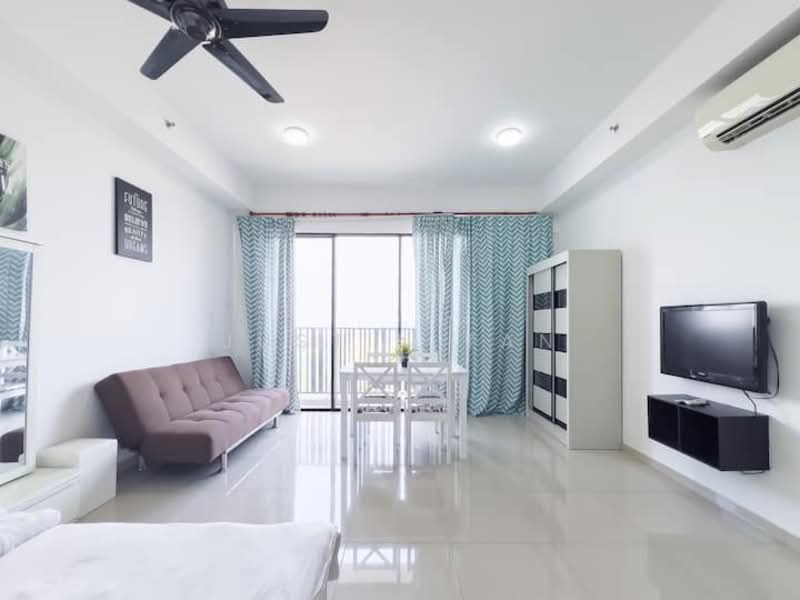 Service Residence for Rent at i-SOHO @ i-City - Justin Tan - Living Room - PropertyGuru.com.my
