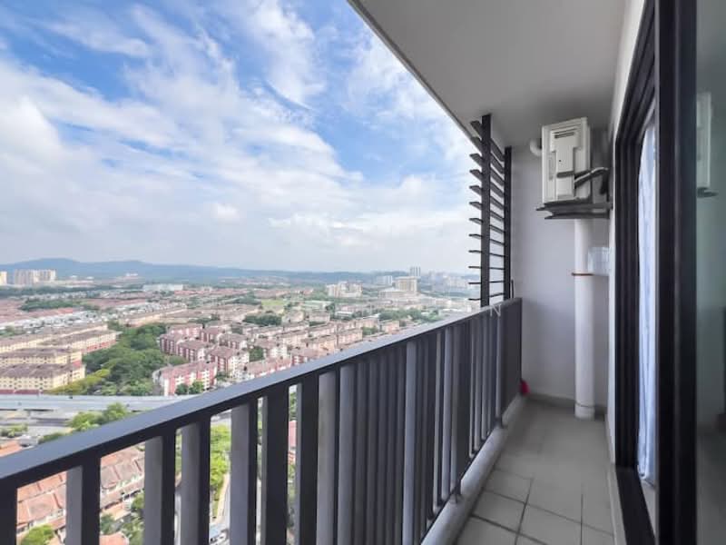 Service Residence for Rent at i-SOHO @ i-City - Justin Tan - Balcony - PropertyGuru.com.my