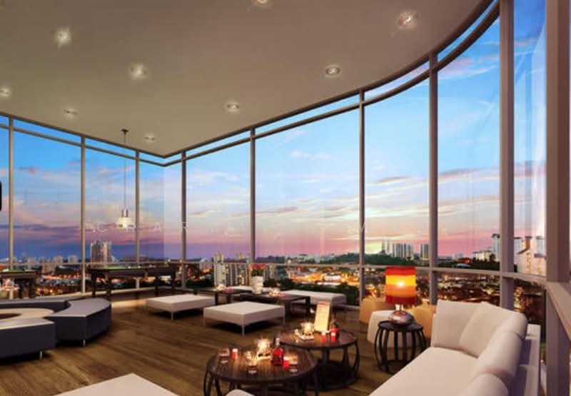 Kondominium untuk Disewa di Vivo Residential Suites - Charmaine Wong - Living Room - PropertyGuru.com.my