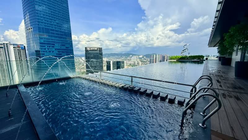 Service Residence for Rent at Core Residence @ TRX - Victor Higa - Pool - PropertyGuru.com.my