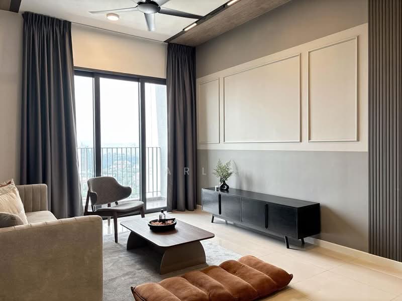 Servis Apartment untuk Disewa di Sunway Belfield - Pearl Ho - Living Room - PropertyGuru.com.my