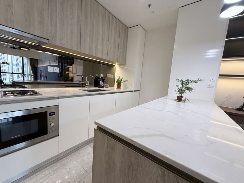 Servis Apartment untuk Disewa di Core Residence @ TRX - Dexter Lim - Kitchen - PropertyGuru.com.my