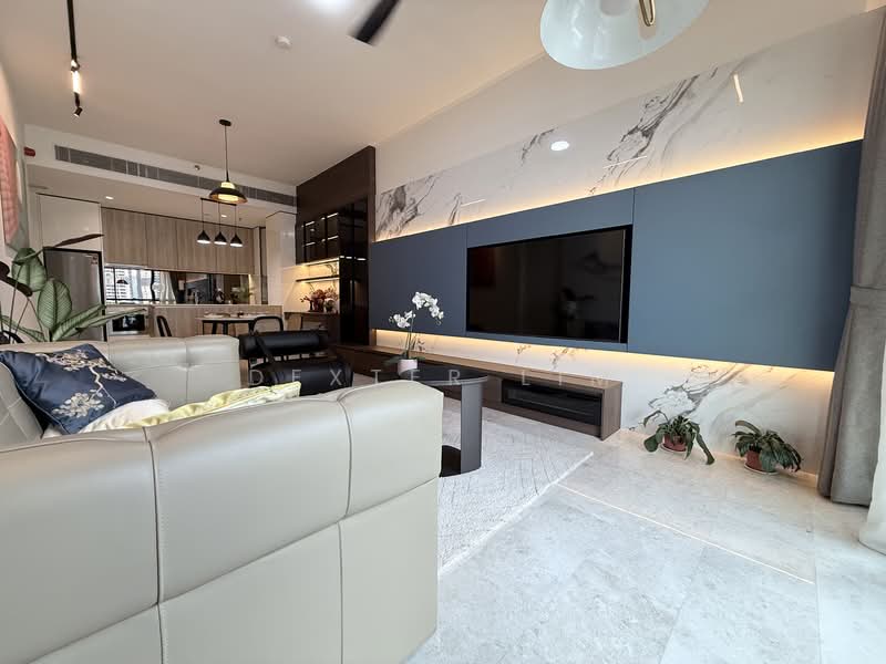 Servis Apartment untuk Disewa di Core Residence @ TRX - Dexter Lim - Living Room - PropertyGuru.com.my