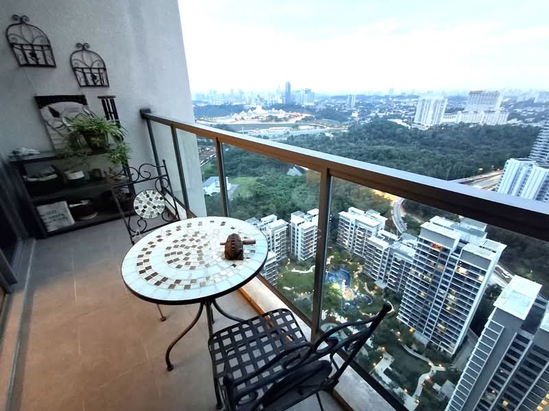 Kondominium untuk Dijual di Agile Mont Kiara - Andrew Chen - Balcony - PropertyGuru.com.my