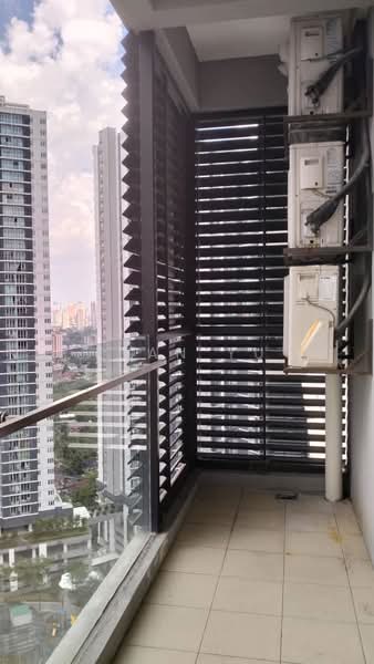 Servis Apartment untuk Disewa di Sentul Village - Kean Yu - Balcony - PropertyGuru.com.my
